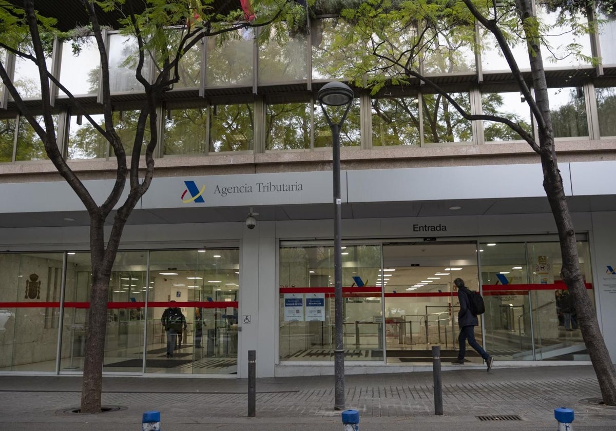 Imagen de una oficina de la Agencia Tributaria