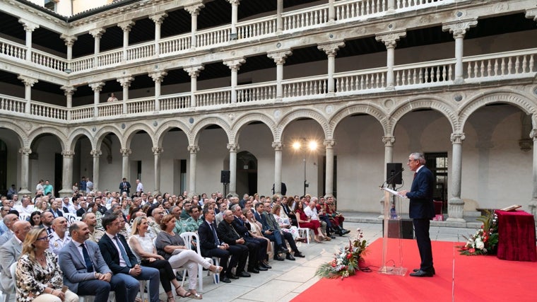 El patio de Covarrubias de San Pedro Mártir, escenario del pregón