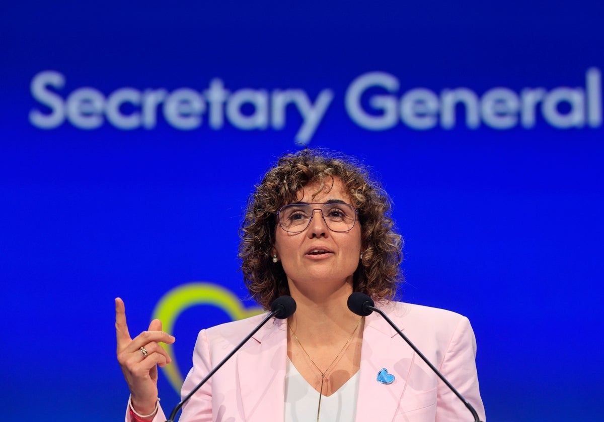 La vicepresidenta del Grupo Popular Europeo, Dolors Montserrat