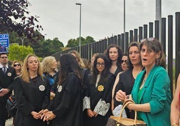 Jueces y fiscales de la región claman en la calle contra las medidas del Ministerio y no descartan ir a la huelga