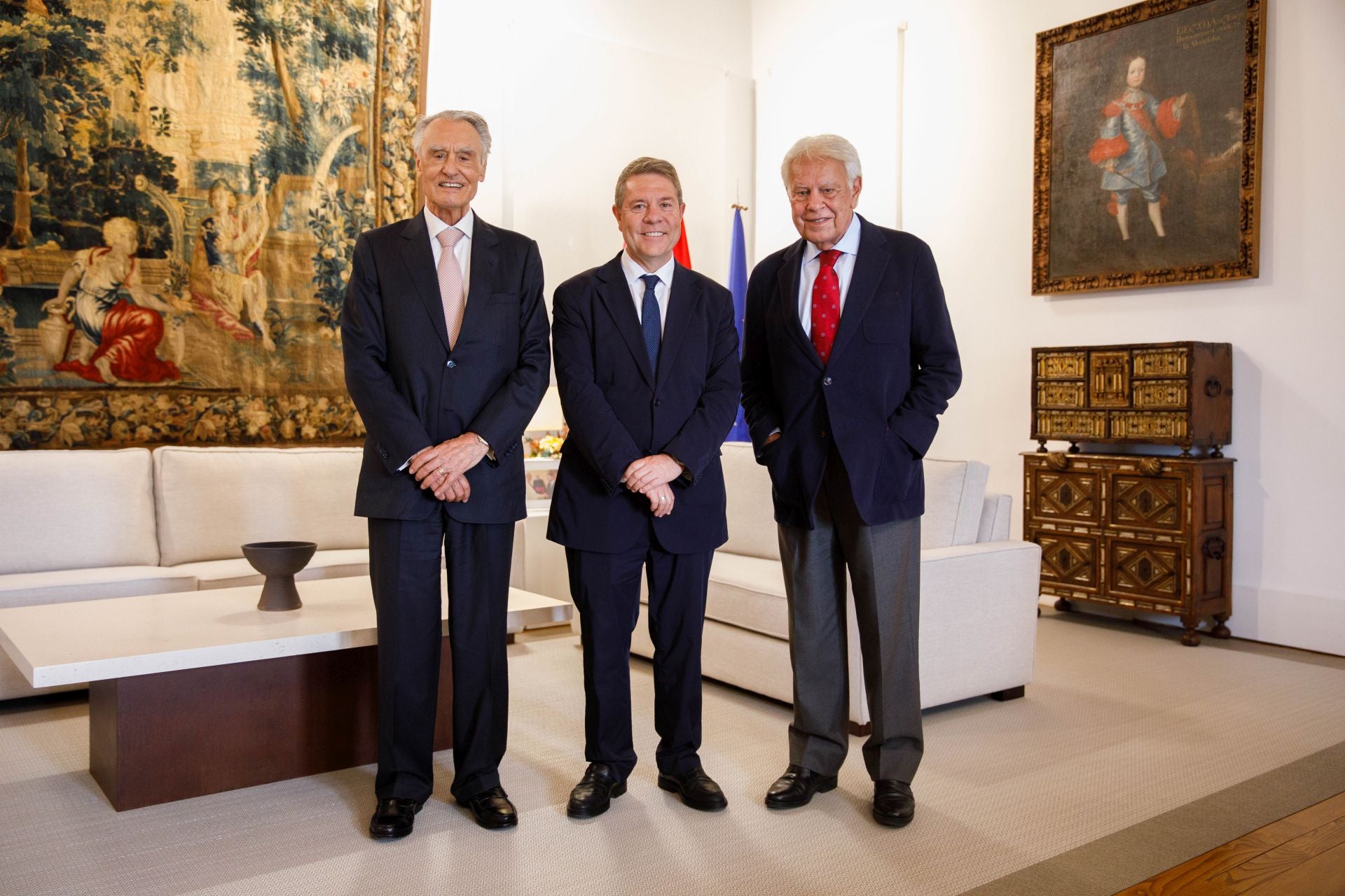 Las imágenes de la &#039;fiesta europea&#039; de España y Portugal en el Palacio de Fuensalida