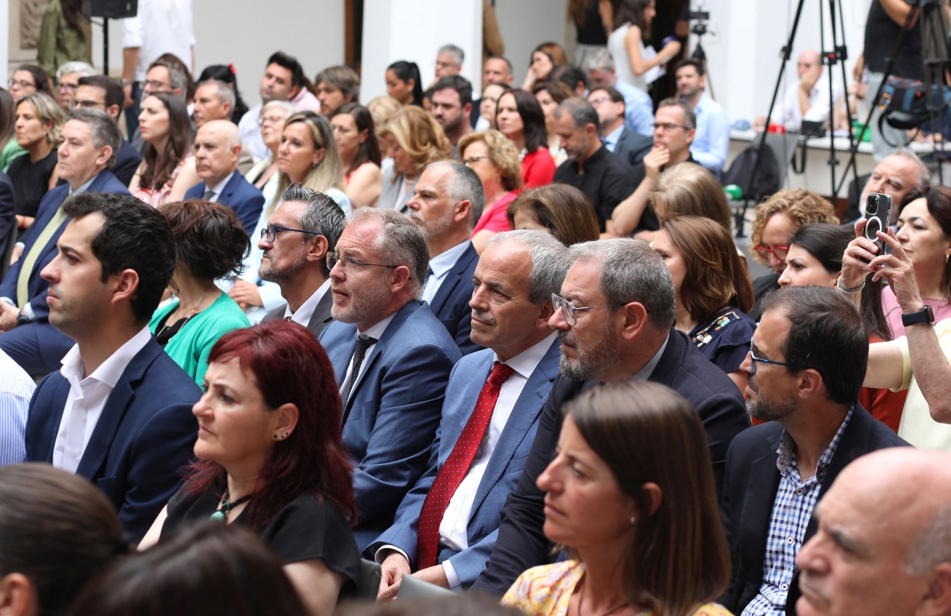 Las imágenes de la &#039;fiesta europea&#039; de España y Portugal en el Palacio de Fuensalida