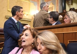 Sánchez evitó apoyar y saludar a Cerdán en el Congreso horas antes de que la UCO entregase al Supremo pruebas que le implican en el cobro de comisiones