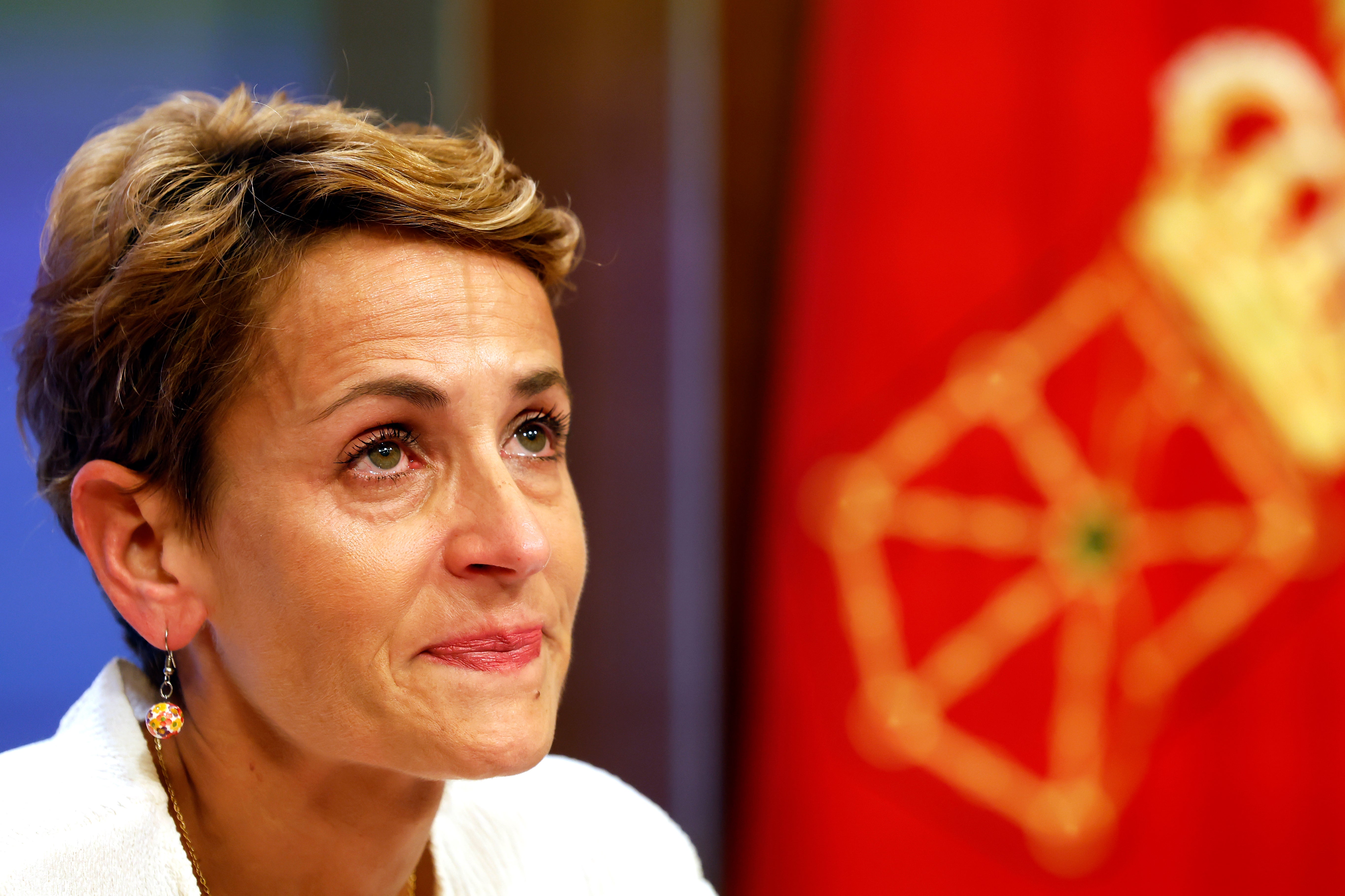 La presidenta de Navarra, María Chivite