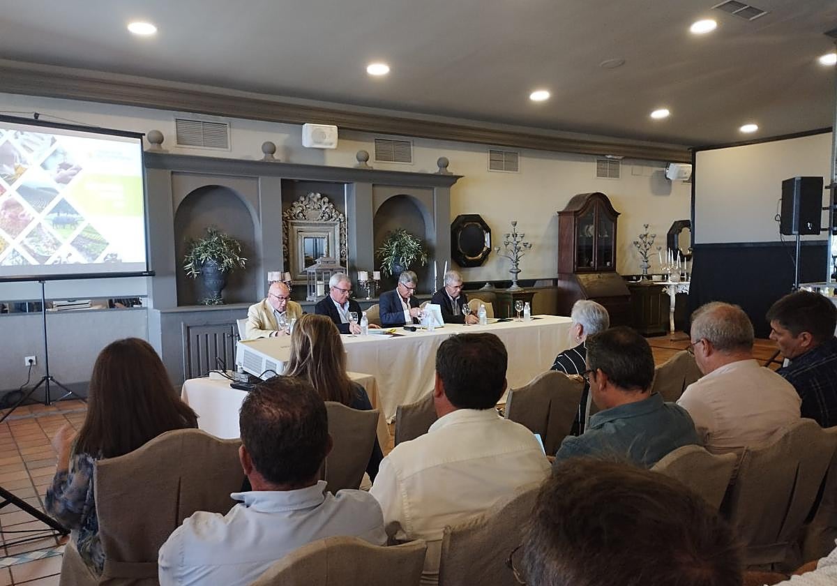 Un momento de la asambela de Cooperativas Agroalimentarias