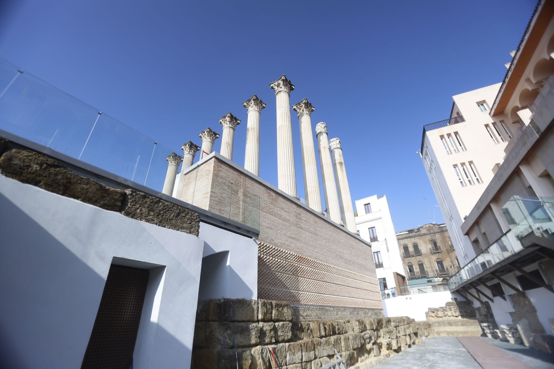 El Templo Romano de Córdoba tras el final de las obras, en imágenes