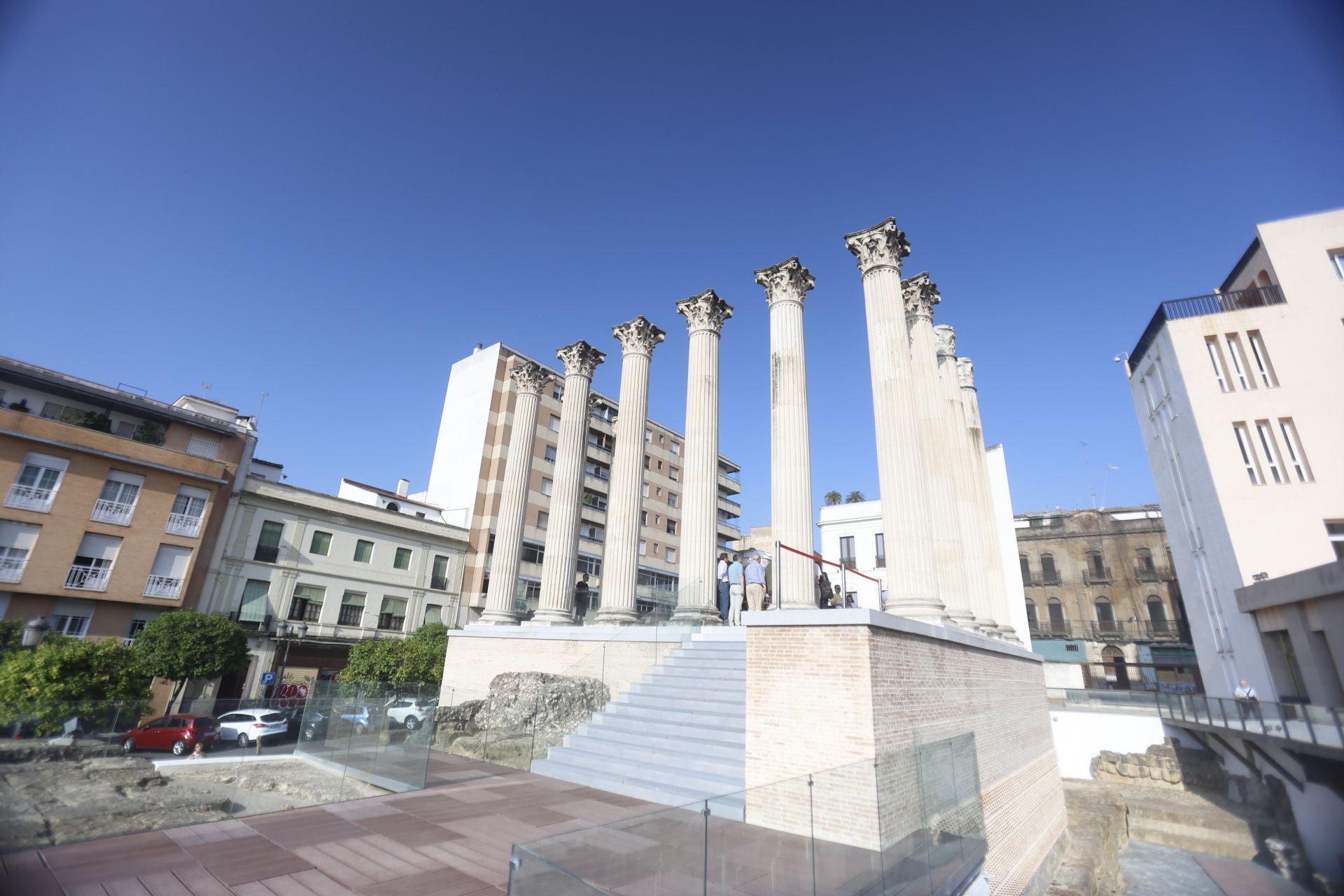 El Templo Romano de Córdoba tras el final de las obras, en imágenes