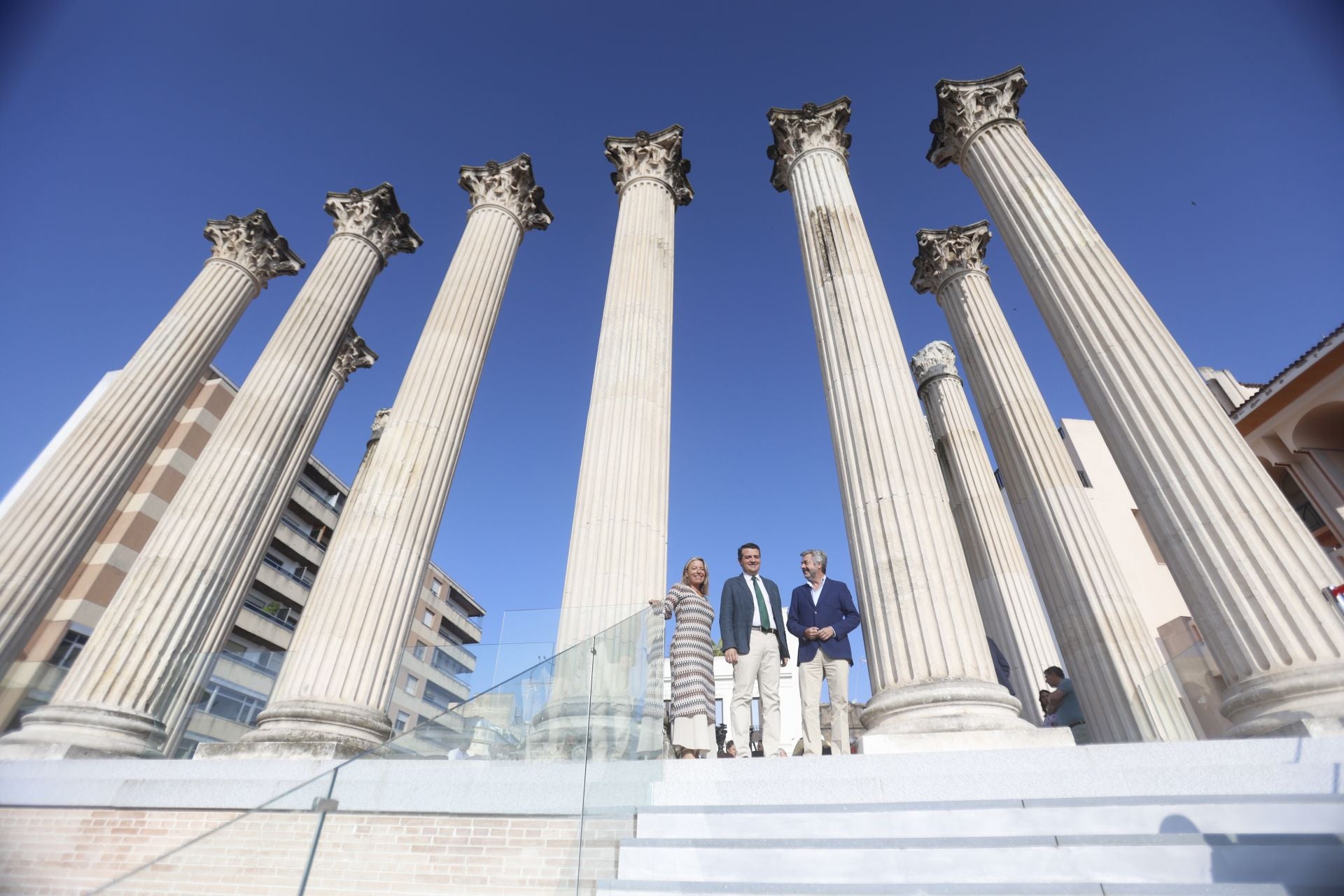 El Templo Romano de Córdoba tras el final de las obras, en imágenes