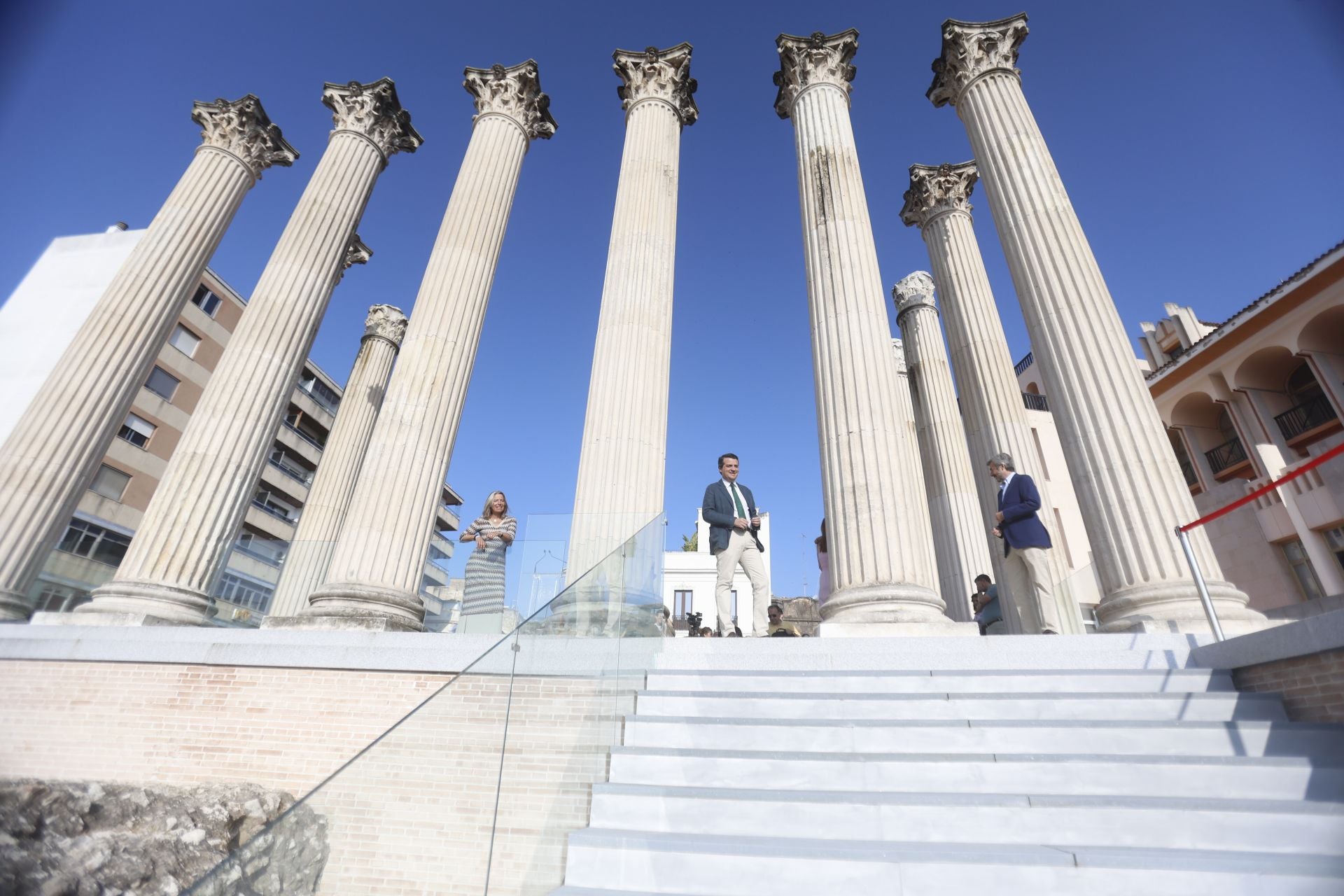 El Templo Romano de Córdoba tras el final de las obras, en imágenes