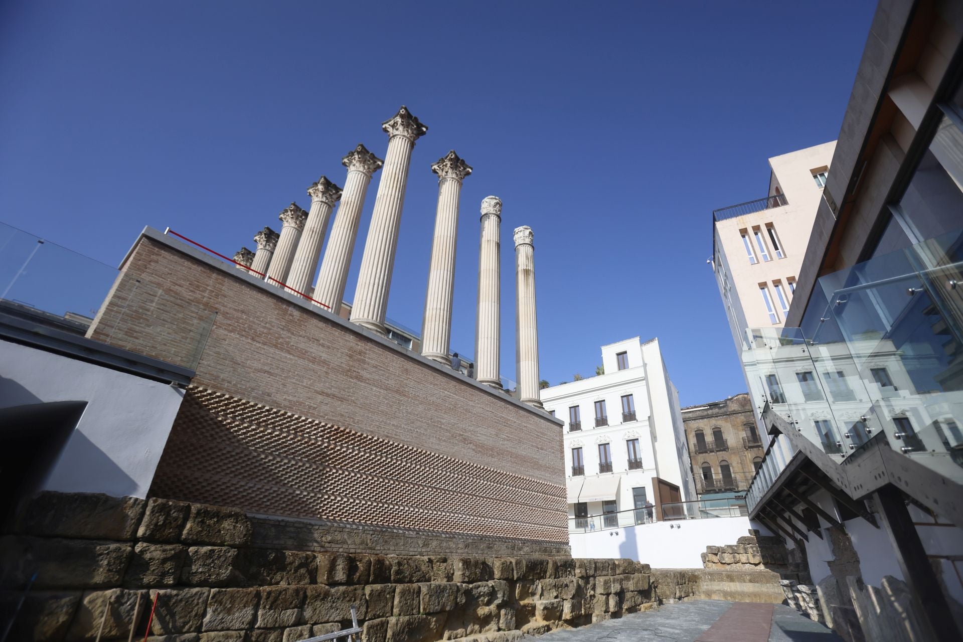El Templo Romano de Córdoba tras el final de las obras, en imágenes