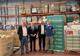 La Fundación Globalcaja dona al Banco de Alimentos de Ciudad Real 4.000 kilos de productos básicos