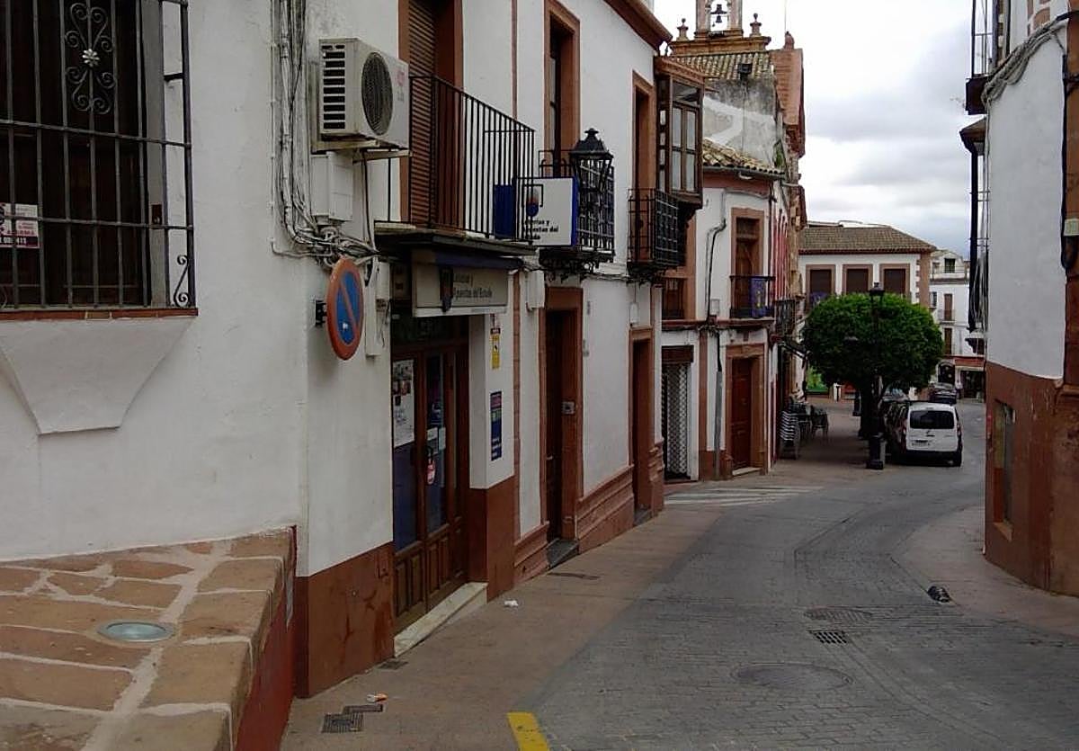 Imagen de la administración de lotería de Montoro donde se ha vendido el segundo premioo de la Lotería