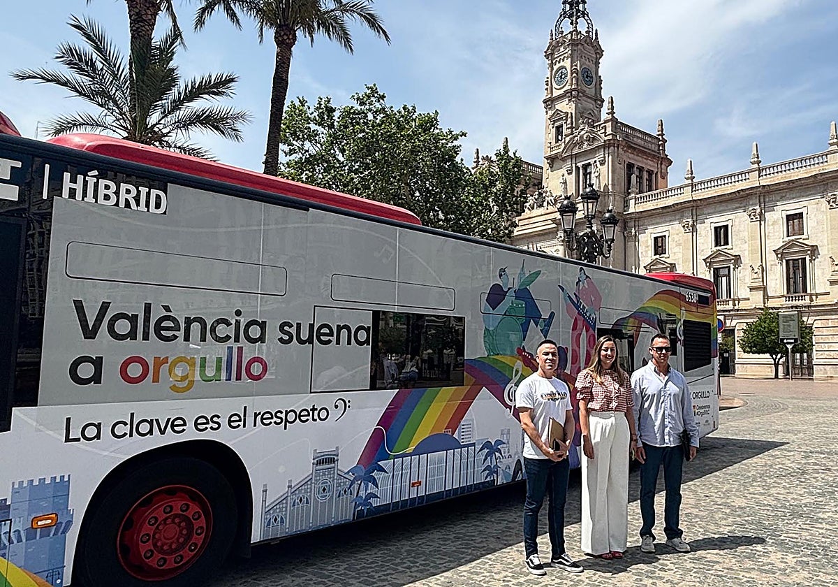 Presentación de la campaña municipal del Día del Orgullo en Valencia
