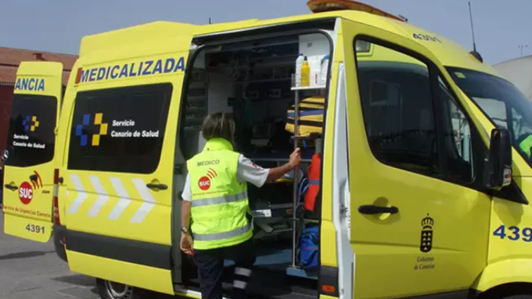Una colisión frontal entre un camión y un coche deja un fallecido en Fuerteventura