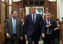 La UCO da crédito a que Sánchez cesó a Ábalos en julio de 2021 porque supo de los amaños a empresas