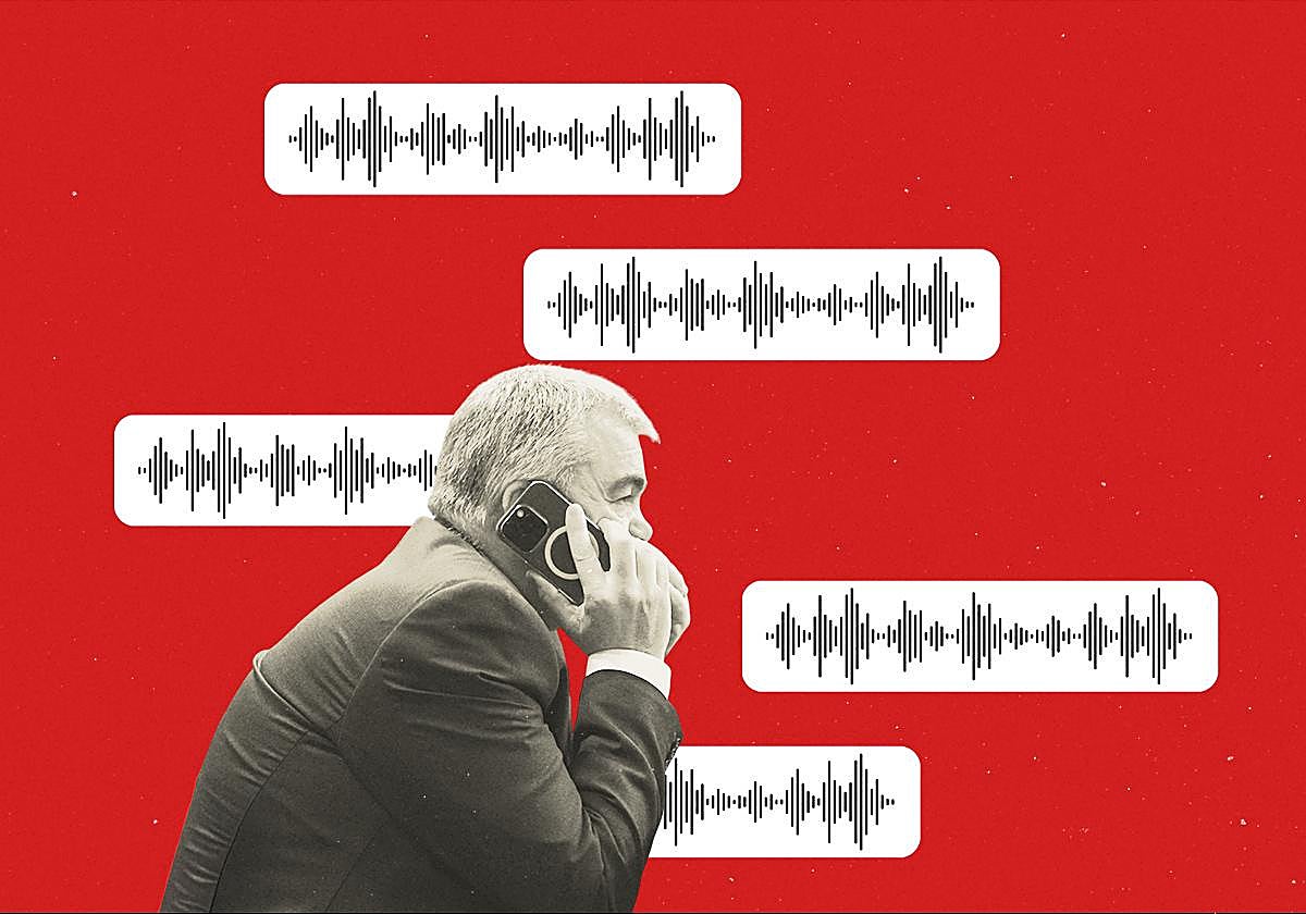 Los audios del informe de la UCO sobre Santos Cerdán