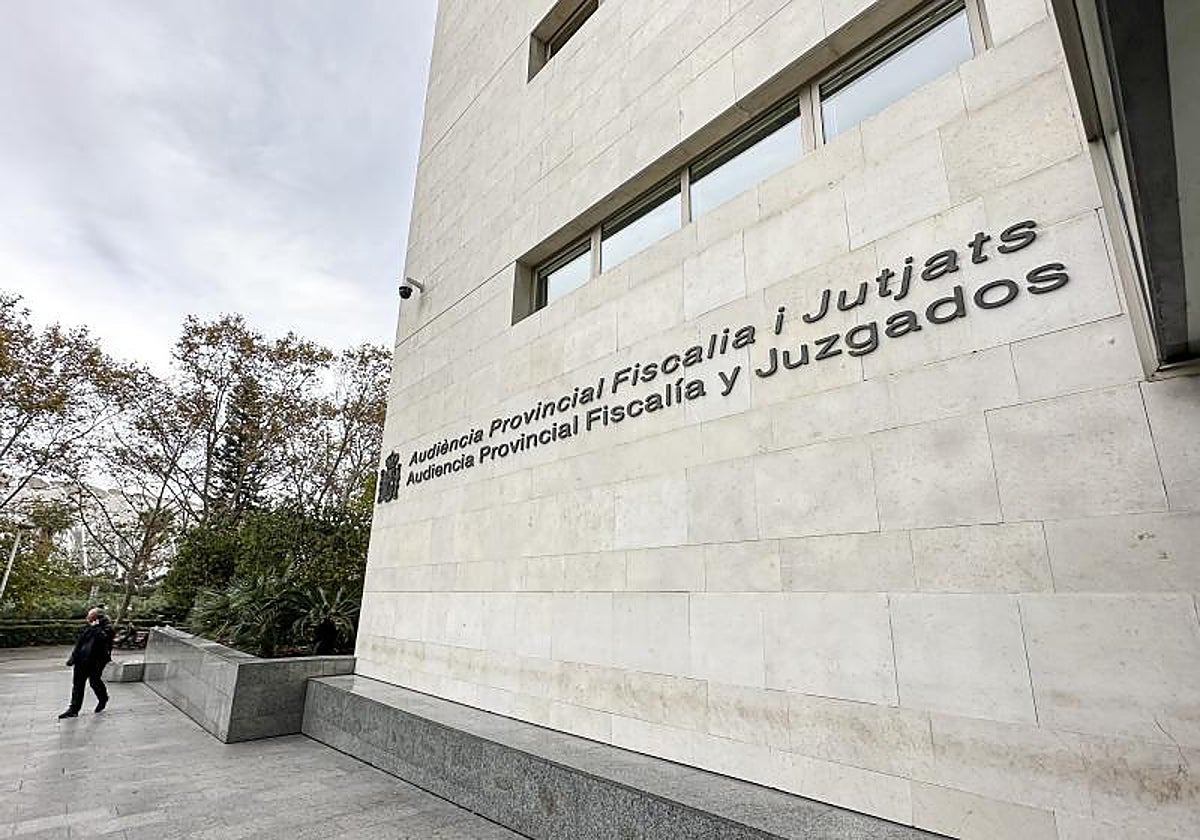 Acceso a la Ciudad de la Justicia de Valencia