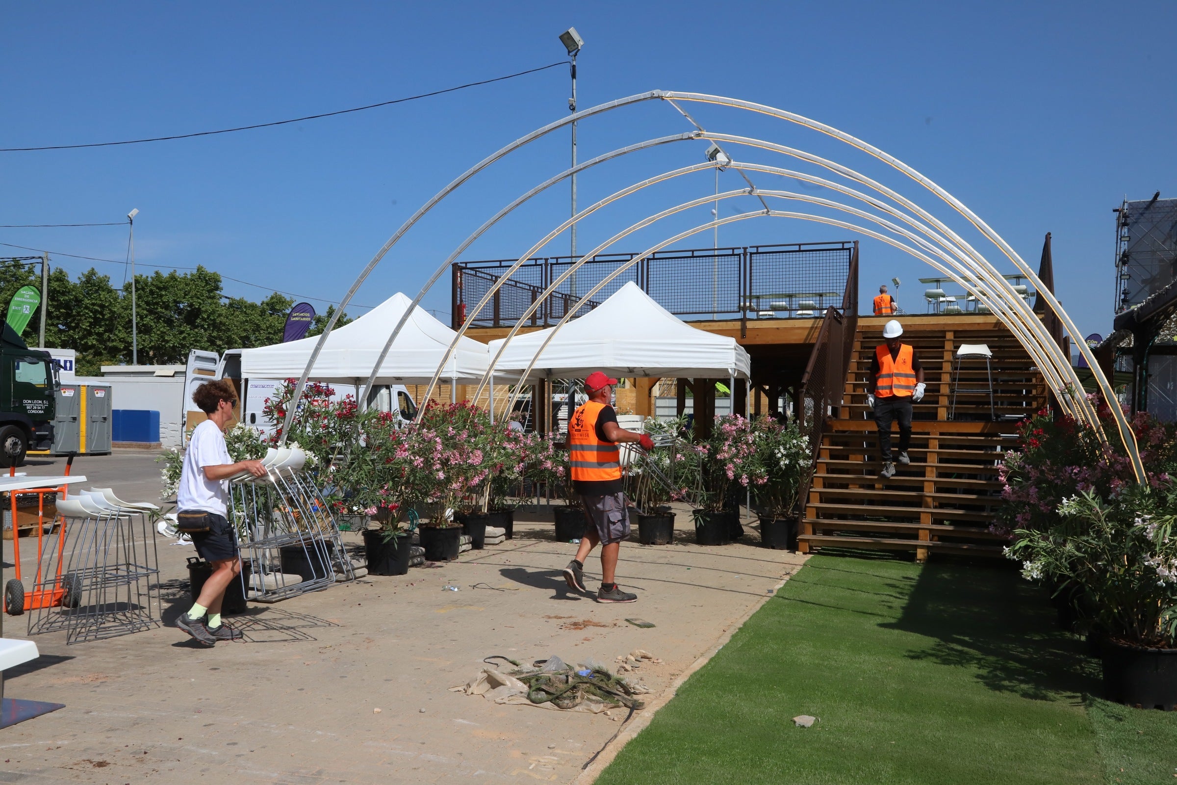 Las mejores imágenes del complejo que acogerá el nuevo festival Córdoba Live