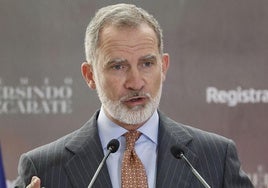 Felipe VI: «La legitimidad de las instituciones se alimenta de la confianza de la ciudadanía»