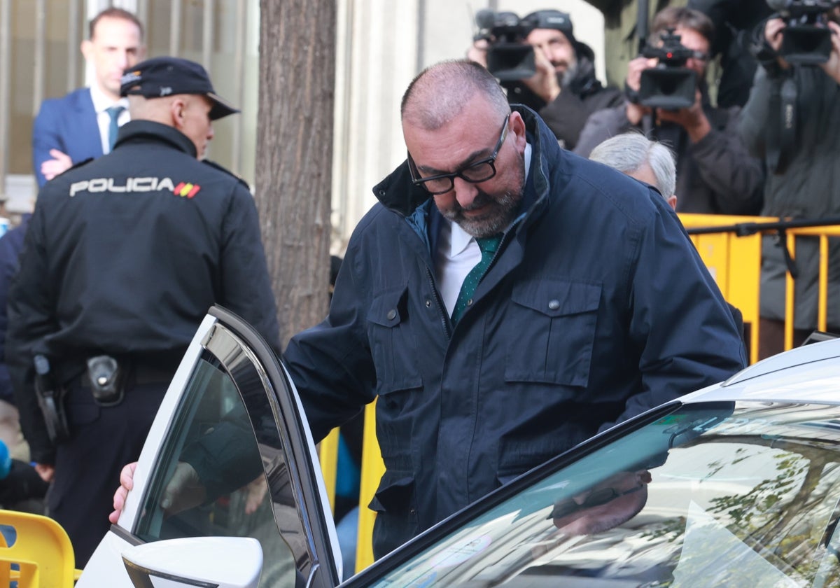 Koldo García, tras su declaración en el Tribunal Supremo el pasado diciembre
