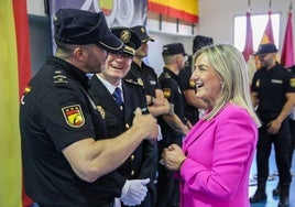 Milagros Tolón sobre la paralización de las obras del cuartel: «Lo importante es la seguridad»