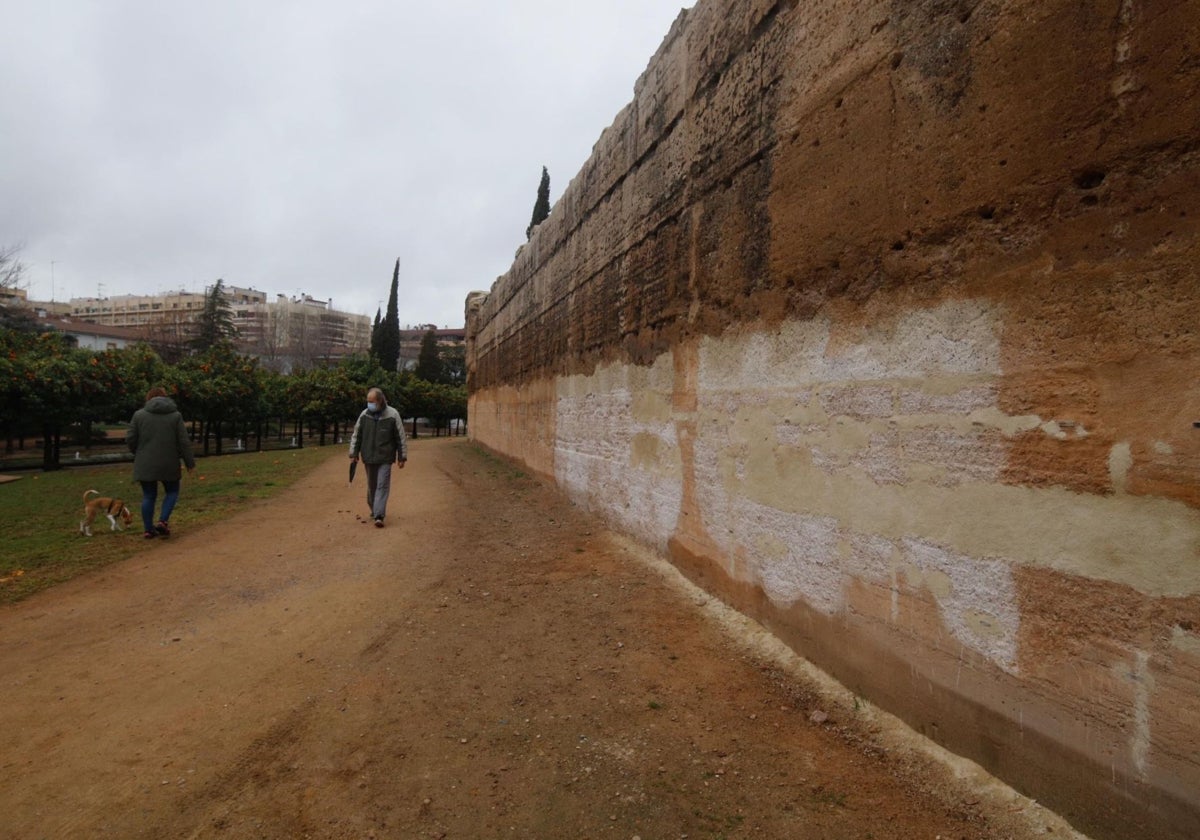 Muralla del Marrubial en Córdoba