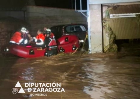 Imagen secundaria 1 - La comarca de Belchite y una decena de municipios en Aragón, arrasados por las fortísimas tormentas