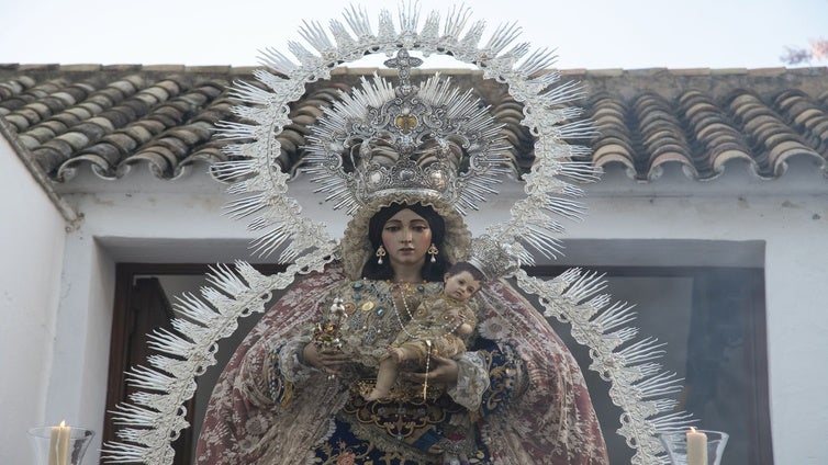 La Virgen de los Ángeles gloriosa peregrinará a la Catedral de Córdoba en su procesión de septiembre