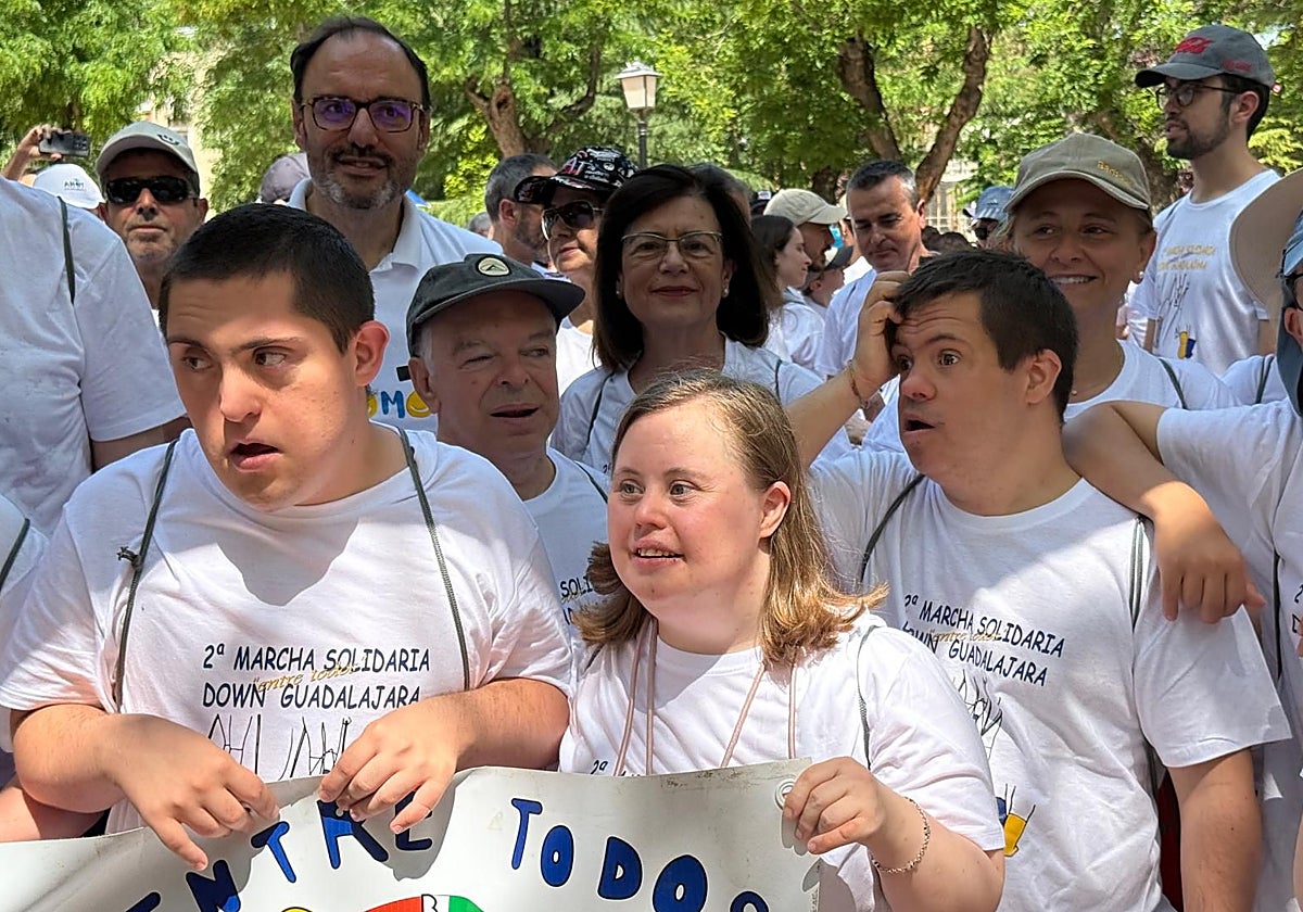 Guadalajara se vuelca con la II Marcha Solidaria Down, «una oportunidad para caminar juntos como sociedad»