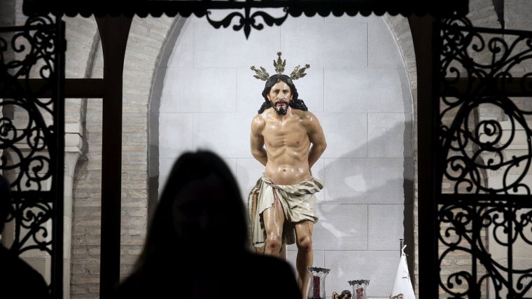 El Señor de la columna de Lucena, obra de Pedro Roldán