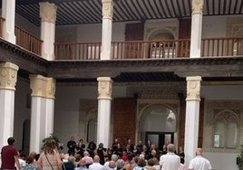 'Voces en armonía' abrió en el Palacio de Fuensalida de Toledo los conciertos de los patios del Corpus
