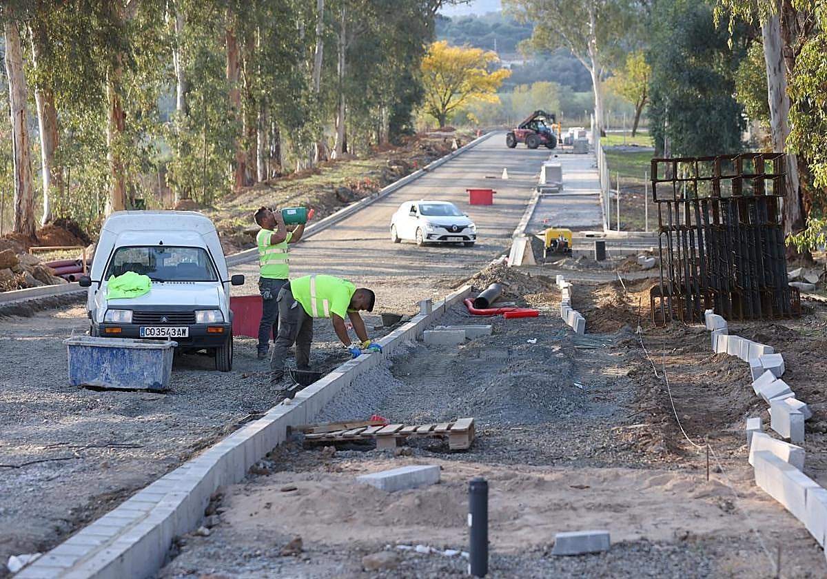 Imagen de archivo de las obras realizadas en Rabanales