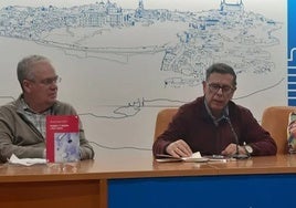 González-Calero en la presentación de su último poemario
