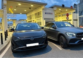 La Guardia Civil intercepta 34 coches robados en el último mes en el puerto de Tarifa