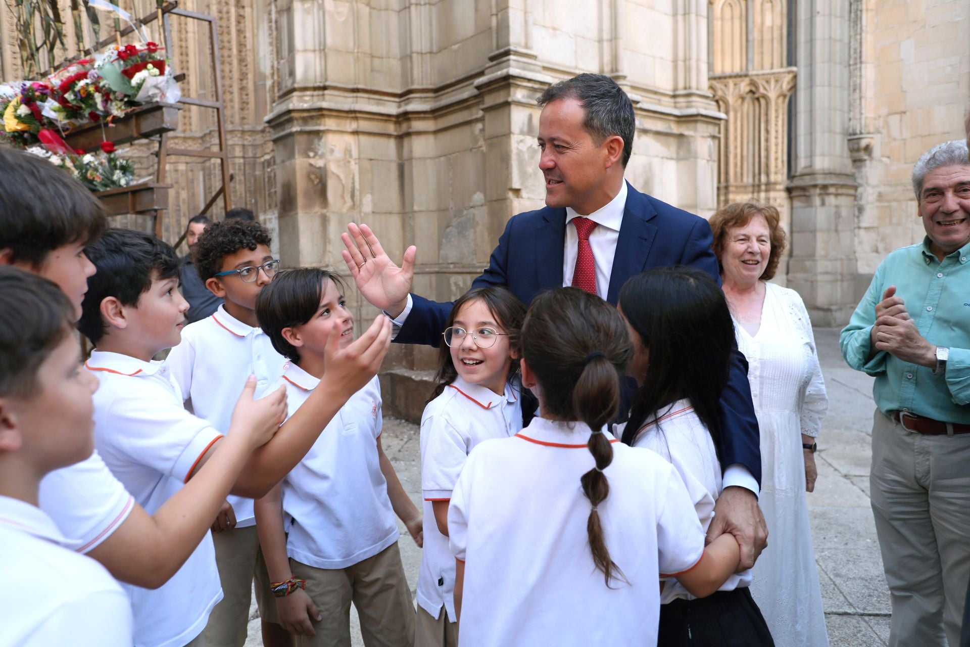 La ofrenda floral del Corpus, en imágenes