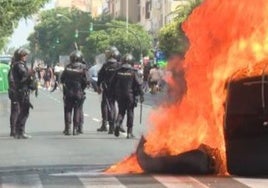 Seis detenidos, uno de ellos menor, en la primera jornada de la huelga del metal en Cádiz