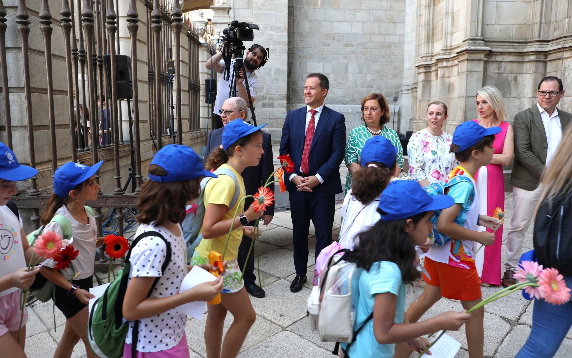 La ofrenda floral del Corpus, en imágenes