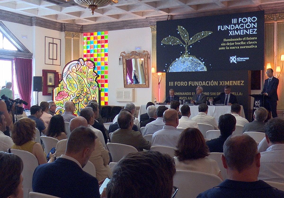 Un momento del III Foro de la Fundación Ximénez