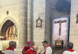 La Catedral de Zamora acoge la entronización de las reliquias de tres mártires agustinos zamoranos del siglo XX