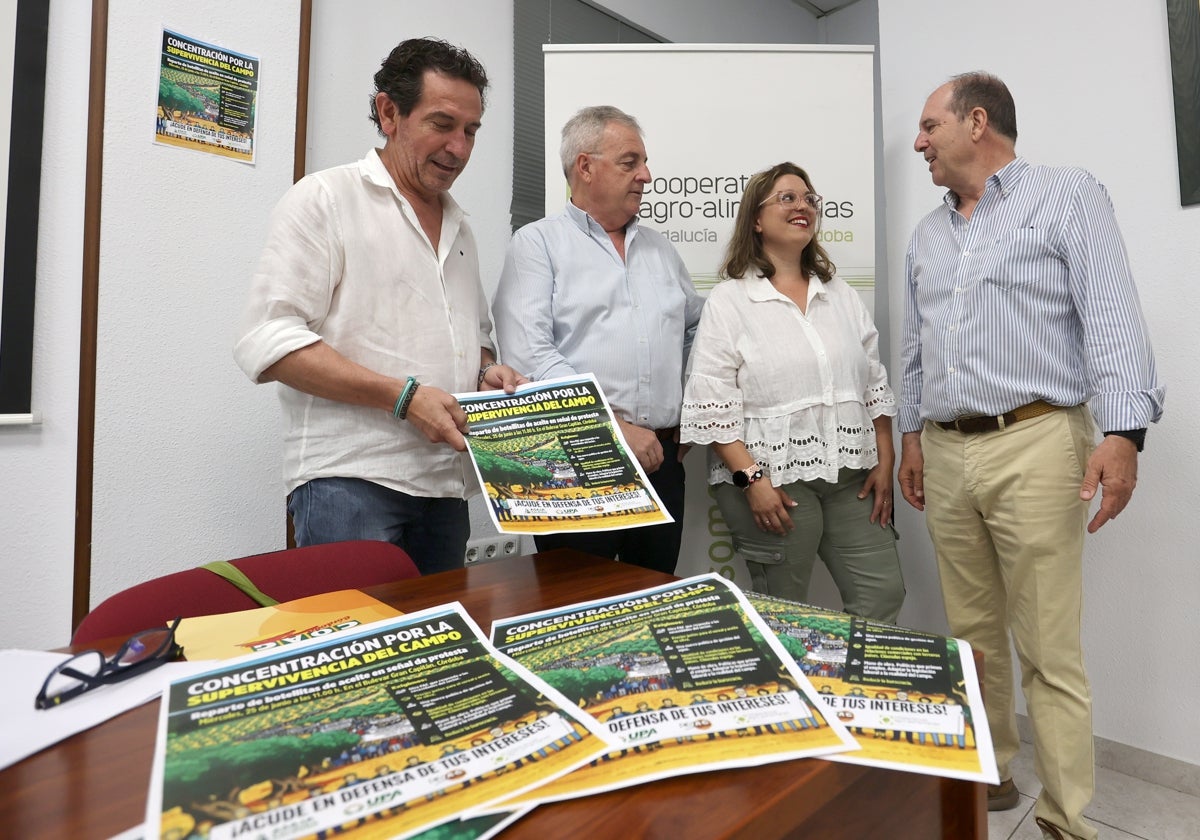 Los responsables de las organizaciones convocantes de la protesta