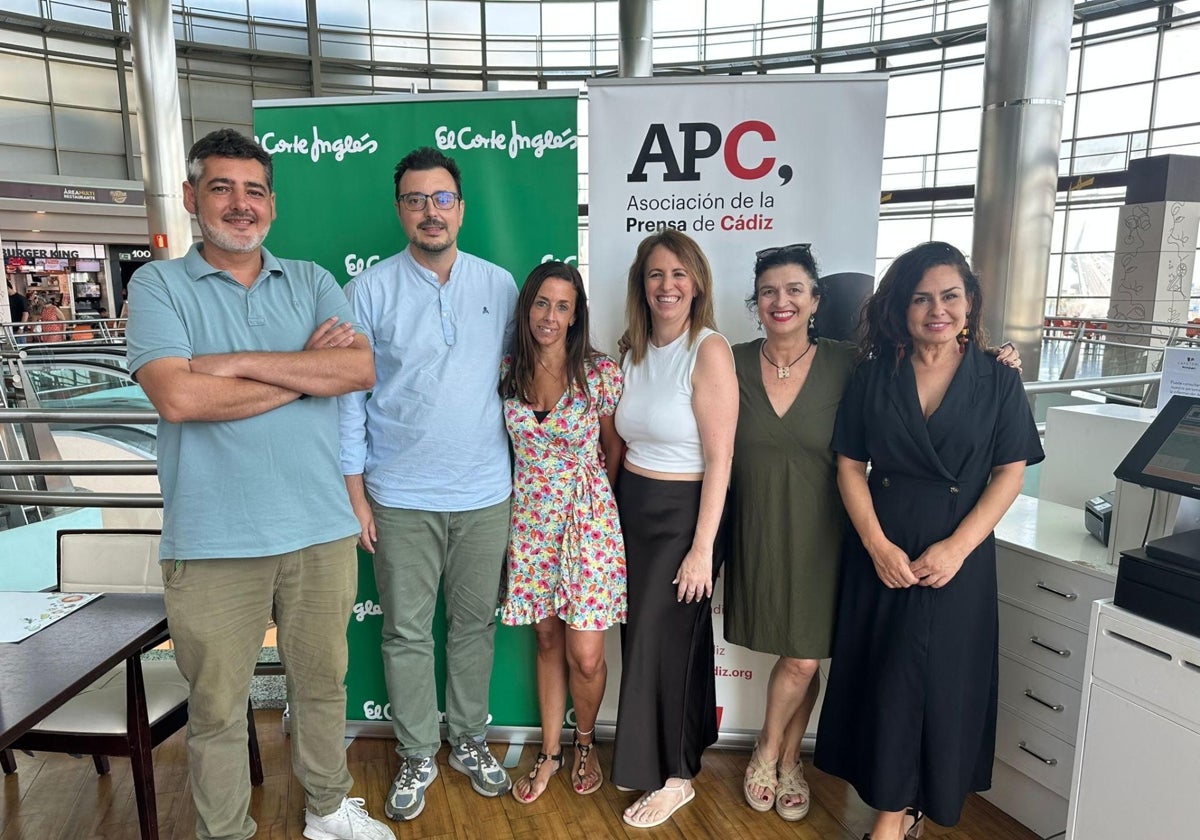 El jurado del premio Cádiz de Periodismo.