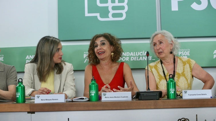 María Jesús Montero destaca la «posición firme» ante el aumento del gasto militar de la OTAN: «No se entiende plantear el 5%»