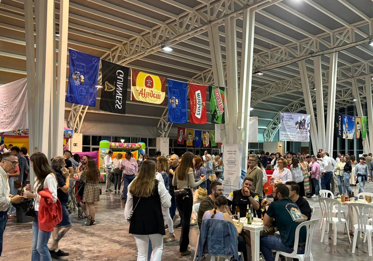 Un momento de la Cata de Cerveza de Baena en ediciones pasadas