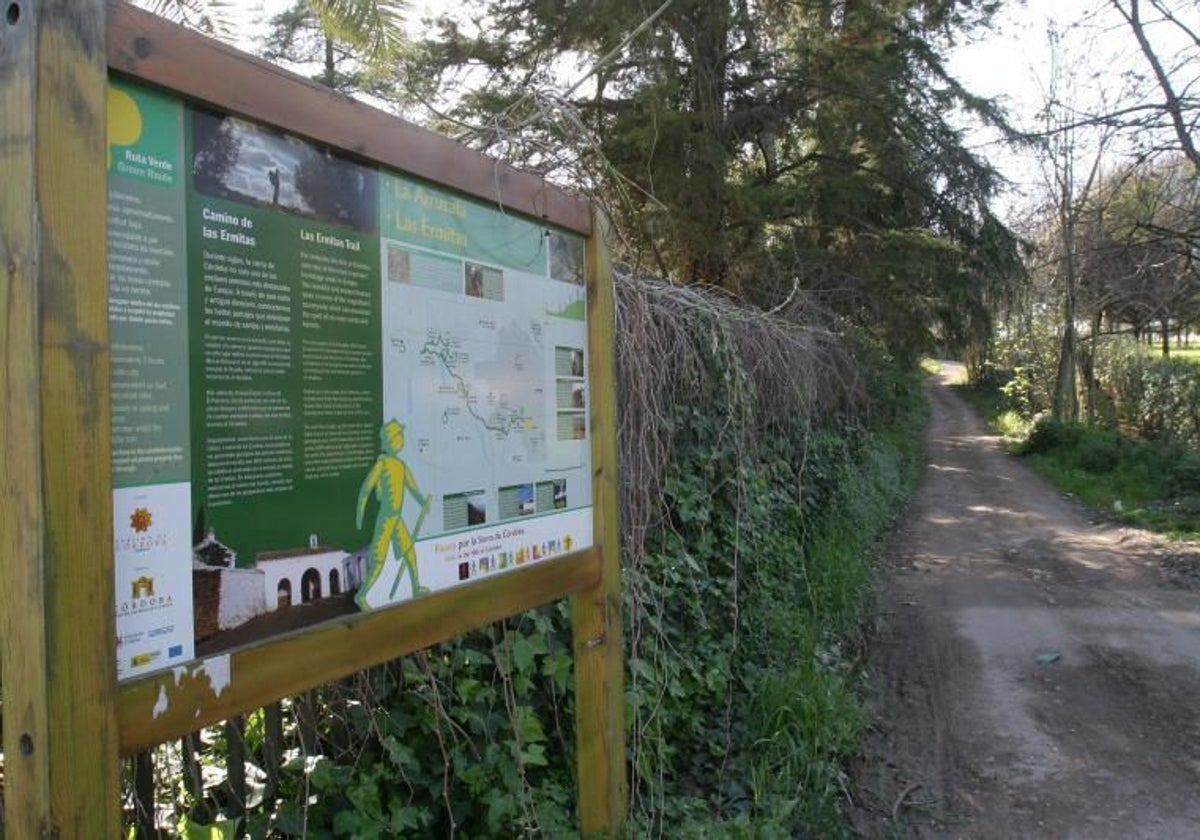 Sendero público en la Sierra de Córdoba