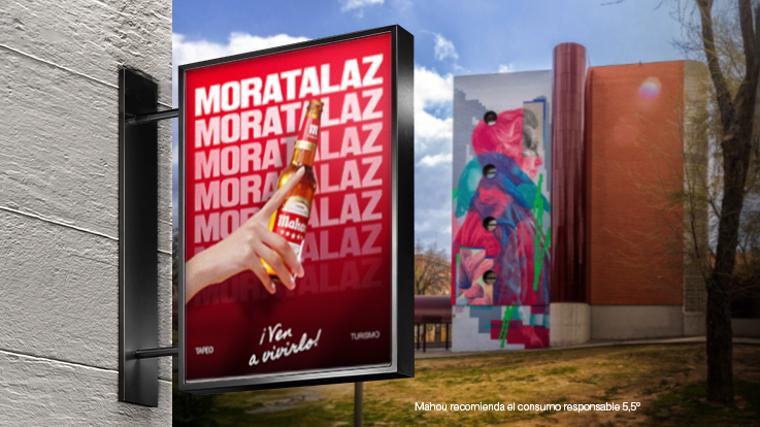 Cartel promocional de 'Sabor Mahou Moratalaz'