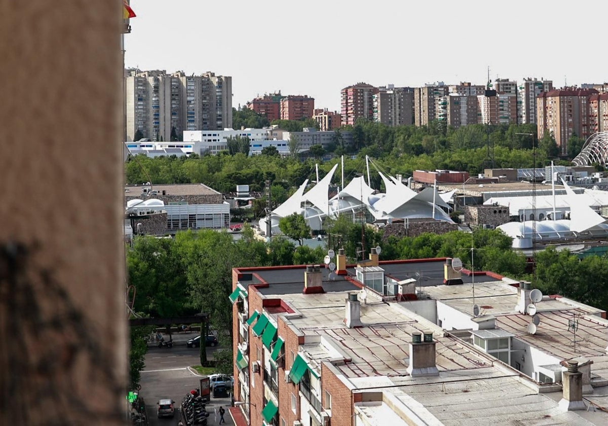 El centro comercial La Vaguada, desde la ventana de una vecina