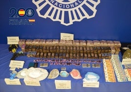 Desarticulado «un supermercado» de venta de droga en el centro de Salamanca
