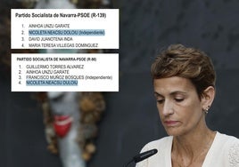 La nueva número dos de Chivite incluyó en sus listas electorales de 2019 y 2023 a Nicoleta, la rumana que según Koldo «no solo vale para follar»