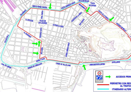 Hogueras Alicante 2025: cortes de tráfico en el centro de la ciudad y servicios especiales de bus y Tram