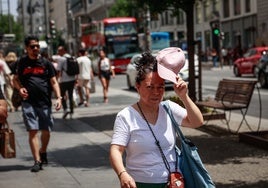 Bajo un sol abrasador